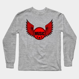 Music wing Long Sleeve T-Shirt